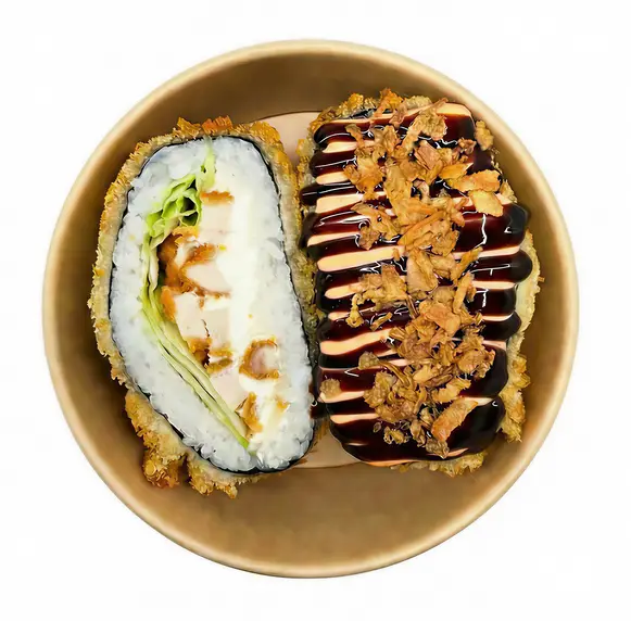 Суші бургер з куркою Суші бургер з куркою
