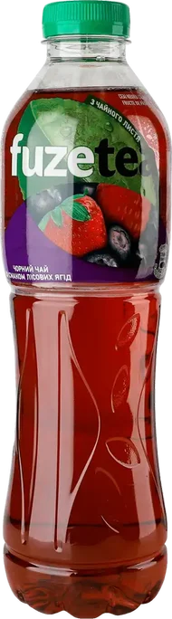 Чай FuzeTea чорний Лісові ягоди 0,5л.