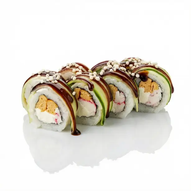 з огірком та крабом з огірком та крабом